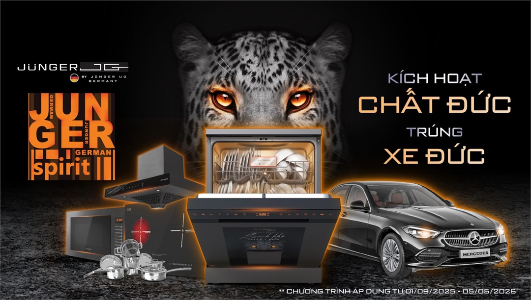 JUNGER - KÍCH HOẠT CHẤT ĐỨC - TRÚNG XE ĐỨC